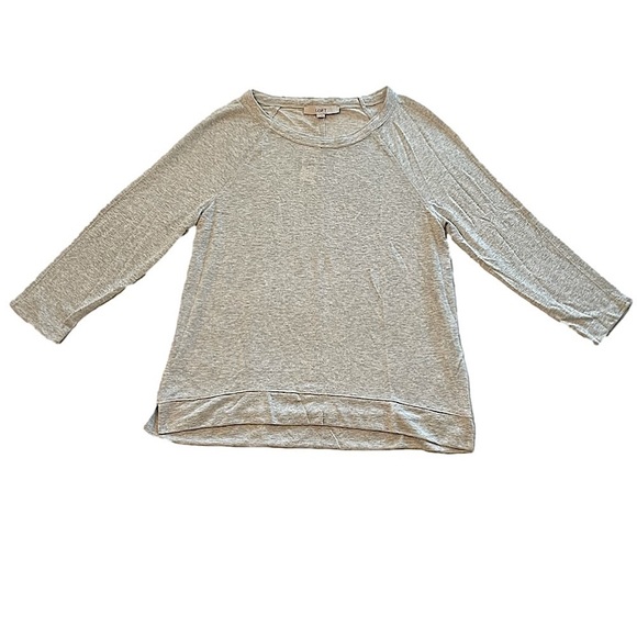 LOFT Sweaters - LOFT Marble Grey Round Neck Top
